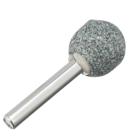 Шарошка абразивная, шар, 19 мм, для дрели , хвостовик d6 мм, 63С Denzel 76023 купить в Уфе