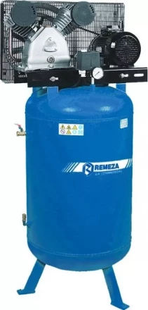 Компрессор масляный поршневой ременной Remeza СБ 4/Ф-270 LB75 В вертикальный  купить в Уфе