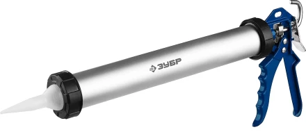 Пистолет для герметика ЗУБР "ПРОФЕССИОНАЛ", закрытый, алюминиевый корпус, 600мл 06633-60 купить в Уфе