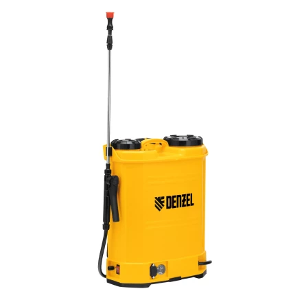 Опрыскиватель ранцевый аккумуляторный Denzel D-16LA, 16 л, 12 В, 8 Ач 64789 купить в Уфе