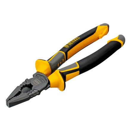 Плоскогубцы комбинированные 205 мм Denzel 17082, трехкомпонентные рукоятки купить в Уфе