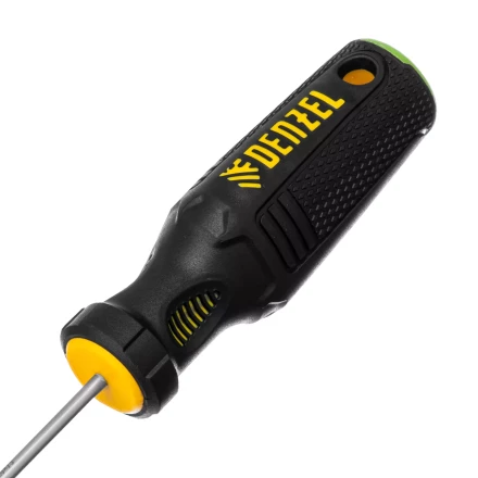 Отвертка, PZ0x75 мм, S2, 3к рукоятка Denzel 122037 купить в Уфе