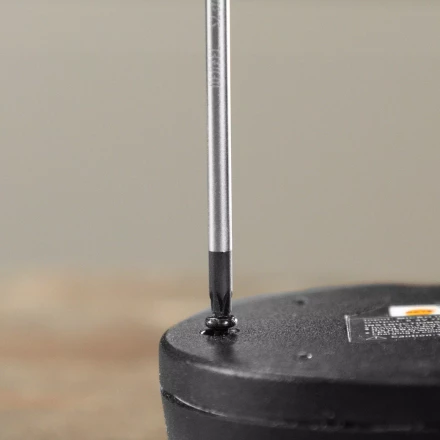 Отвертка, PZ0x75 мм, S2, 3к рукоятка Denzel 122037 купить в Уфе