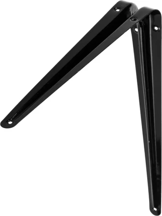 Уголок-кронштейн STAYER &quot;MASTER&quot;, 345х300мм, черный 37406-4 купить в Уфе