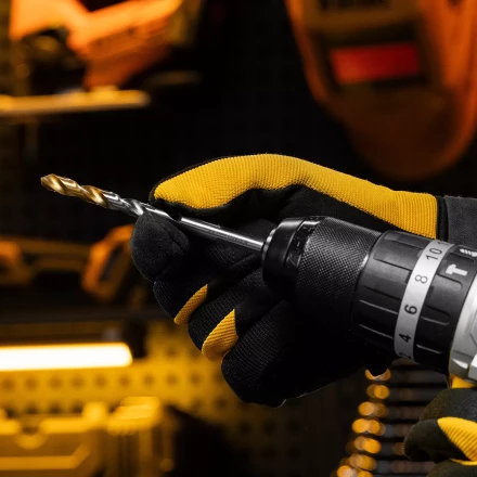 Сверло спиральное по металлу Denzel 7,5 x 109 мм, Р6М5, Golden Tip, 718238 купить в Уфе