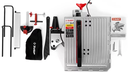 Пила торцовочная комбинированная 2 в 1 ЗПТК-255-1800 серия МАСТЕР купить в Уфе