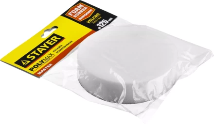 Полировальная насадка STAYER &quot;MASTER&quot; из поролона на липучке d=125мм 35920-125 купить в Уфе