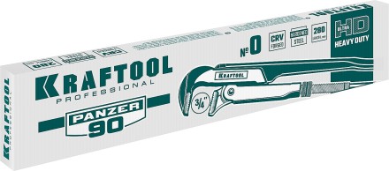 Ключ трубный с прямыми губками KRAFTOOL PANZER-90 2734-05 купить в Уфе