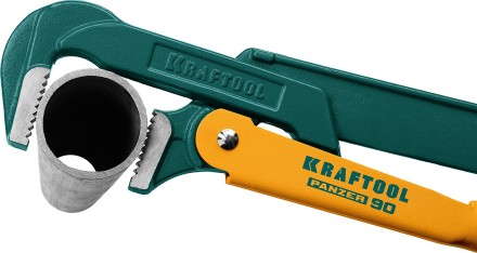 Ключ трубный с прямыми губками KRAFTOOL PANZER-90 2734-05 купить в Уфе