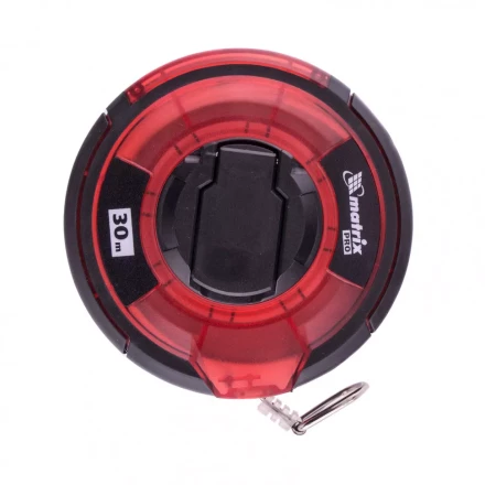 Рулетка геодезическая 30 м х 12,5 мм закрытый корпус стальная лента односторонняя шкала Pro Matrix 31281 купить в Уфе