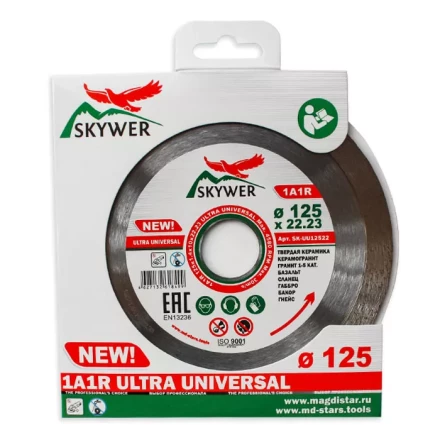 Диск алмазный 1A1R ULTRA UNIVERSAL SKYWER 180*1,4*10*25,4 mm купить в Уфе