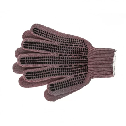 Перчатки трикотажные акрил ПВХ гель &quot;Протектор&quot; коралл оверлок Россия Сибртех 68668 купить в Уфе