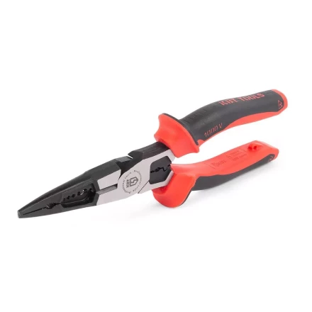 Мультитул-длинногубцы диэлектрические КВТ 200 мм, серия СТАНДАРТ (87298) купить в Уфе