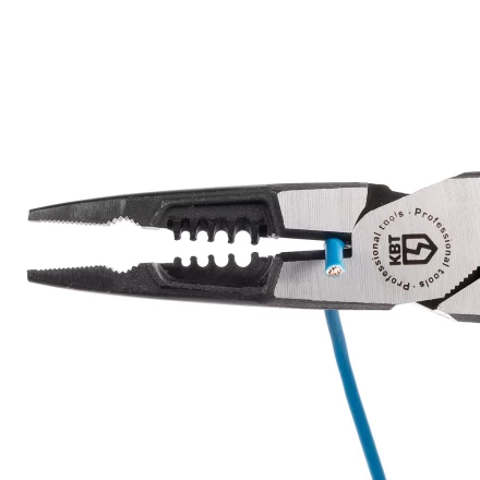 Мультитул-длинногубцы диэлектрические КВТ 200 мм, серия СТАНДАРТ (87298) купить в Уфе