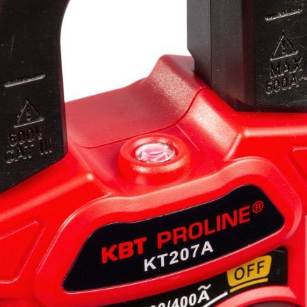 Токовые клещи цифровые КВТ KT 207A с True RMS (91919) купить в Уфе