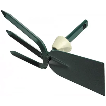 Мотыжка садовая RACO, прямое лезвие, 3 зубца, с быстрозажимным механизмом, 75мм 4230-53817 купить в Уфе