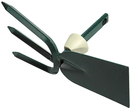 Мотыжка садовая RACO, прямое лезвие, 3 зубца, с быстрозажимным механизмом, 75мм 4230-53817 купить в Уфе