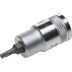 Торцовая бита-головка KRAFTOOL &quot;INDUSTRIE QUALITAT&quot;, материал S2, TORX, сатинированная, 1/2&quot;, Т20 27905-20_z01 купить в Уфе