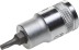 Торцовая бита-головка KRAFTOOL &quot;INDUSTRIE QUALITAT&quot;, материал S2, TORX, сатинированная, 1/2&quot;, Т20 27905-20_z01 купить в Уфе