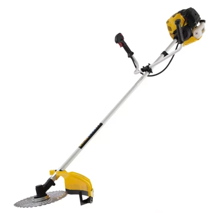 Триммер бензиновый DTL-43, 43 см3, неразъемная штанга, состоит из 2 частей Denzel 96263 купить в Уфе