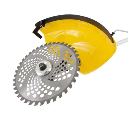 Триммер бензиновый DTL-43, 43 см3, неразъемная штанга, состоит из 2 частей Denzel 96263 купить в Уфе