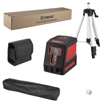 Уровень лазерный DKLL11 SET 2 DEKO, 065-0271, со штативом купить в Уфе