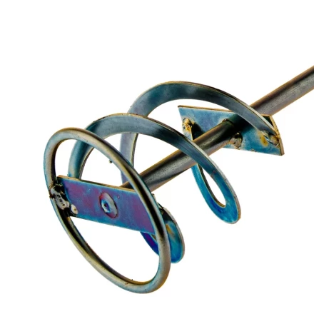 Миксер для красок и штукатурных смесей, 80 х 400 мм, оцинкованный, хвостовик SDS Plus Denzel 848827 купить в Уфе