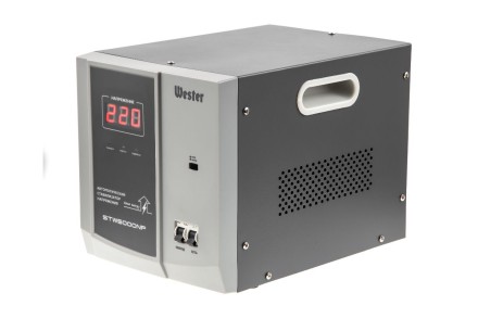 Стабилизатор напряжения WESTER STW5000NP купить в Уфе