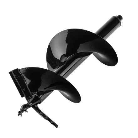 Шнек для грунта ER-300, диаметр 300 мм, длина 800 мм,соединение 20 мм, съемный нож Denzel 56010 купить в Уфе