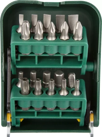 Набор бит &quot;EXPERT&quot;, KRAFTOOL 26135-H21, в мобильном бит-боксе с клипсой, Cr-V, 25мм, 21 предмет 26135-H21 купить в Уфе