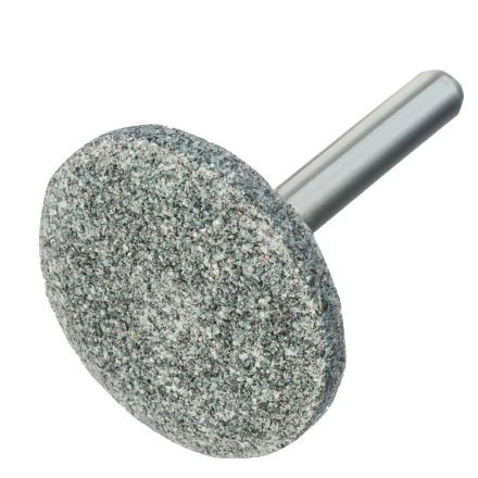 Шарошка абразивная, диск, 32 x 12 мм, для дрели,  хвостовик d6 мм, 63С Denzel 76024 купить в Уфе