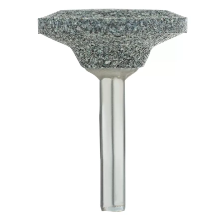 Шарошка абразивная, диск, 32 x 12 мм, для дрели,  хвостовик d6 мм, 63С Denzel 76024 купить в Уфе