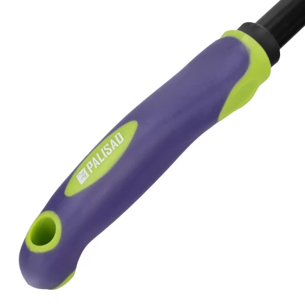 Грабли 6-зубые Palisad, 110х300 мм, стальные, обрезиненная эргономичная рукоятка, LSR1, 62061 купить в Уфе