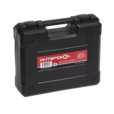 Аккумуляторная дрель-шуруповерт ИНТЕРСКОЛ ДА-10/14,4Л2 Li-ion АПИ 2х1.5Ач купить в Уфе