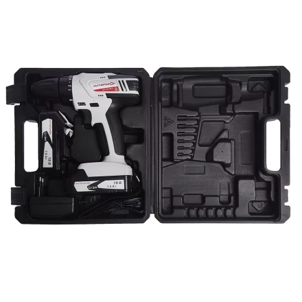 Аккумуляторная дрель-шуруповерт ИНТЕРСКОЛ ДА-10/14,4Л2 Li-ion АПИ 2х1.5Ач купить в Уфе