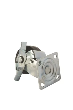 Колесо большегрузное поворотное SCdb 42 100 мм обрезиненное с тормозом (N) 1024159 купить в Уфе