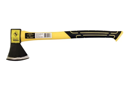 Топор валочный 1000 грамм с фиберглассовой рукояткой Энкор 23077 купить в Уфе