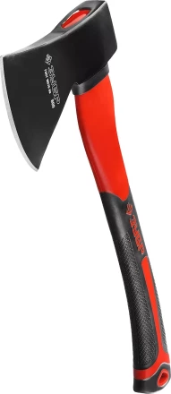 Топор ЗУБР &quot;МАСТЕР&quot; кованый с двухкомпонентной стеклопластиковой рукояткой, 0,8кг 2061-08 купить в Уфе
