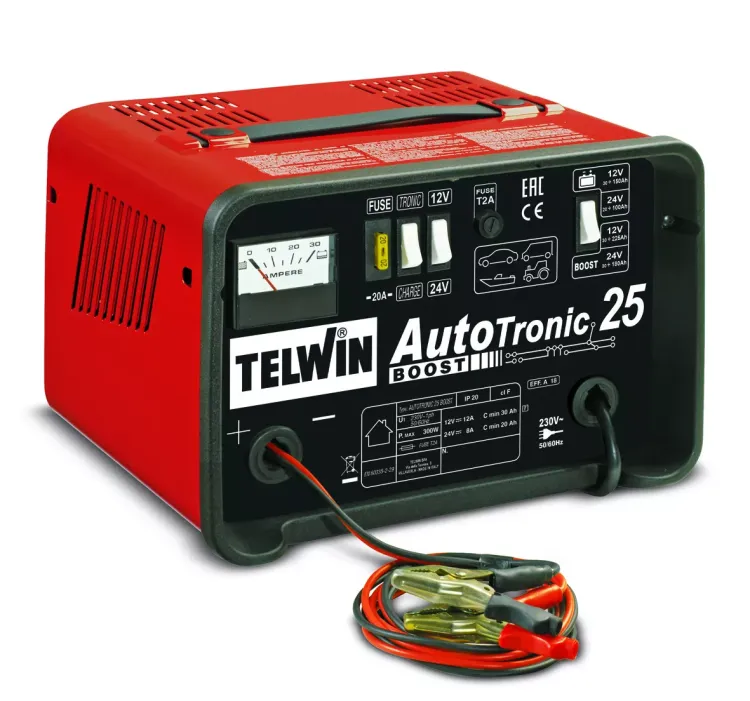 Зарядное устройство Telwin AUTOTRONIC 25 BOOST 230V 12V/24V купить в Уфе