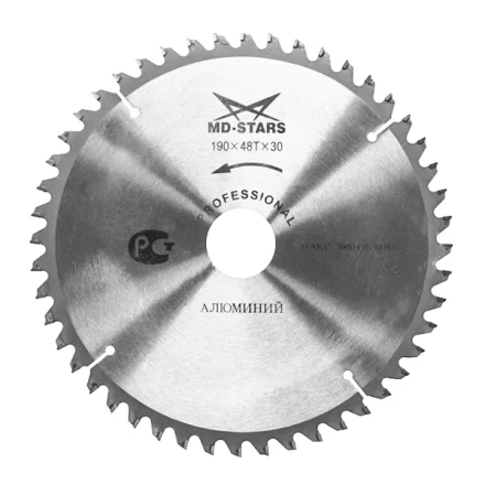 Пильный диск MD-STARS (профессионал) алюминий PPA25510030 купить в Уфе