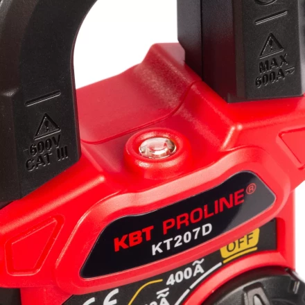 Токовые клещи цифровые КВТ KT 207D с True RMS (91920) купить в Уфе