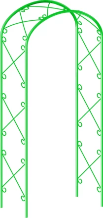 Арка садовая декоративная для вьющихся растений, 227х128см  PALISAD 69123 купить в Уфе