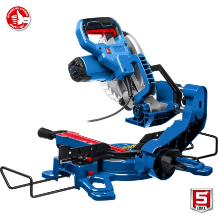 ЗУБР Профессионал ППТ-216-П пила торцовочная с протяжкой, d 216 х 30 мм, 1800 Вт купить в Уфе