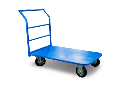 Тележка платформенная TOR ТП-4 (750х1400) г/п 435 кг (160 мм) 1005796 купить в Уфе