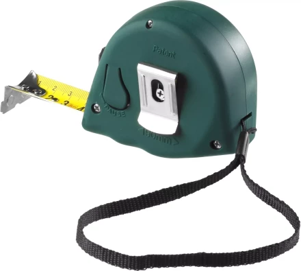 Рулетка KRAFTOOL GRAND, обрезиненный пластиковый корпус, 8м/25мм 34022-08-25 купить в Уфе