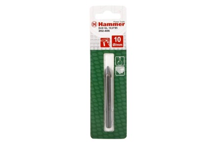 Сверло по плитке HAMMER Ф10х80мм (DR GL 10,0мм*80мм) купить в Уфе