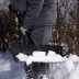Лопата для уборки снега пластиковая, 490х325х1380 мм, стальной черенок, Palisad 61661 купить в Уфе