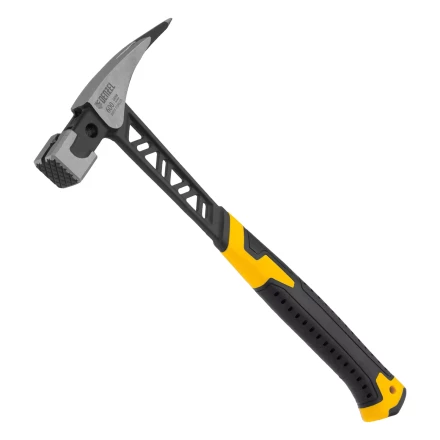 Молоток кровельщика 600 г, цельнокованый, боек с магнитом, двухкомп. обрезин. рук-ка Denzel 10623 купить в Уфе