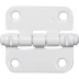 Петля накладная стальная &quot;ПН-40&quot;, цвет белый, универсальная, 40мм 37621-40 купить в Уфе