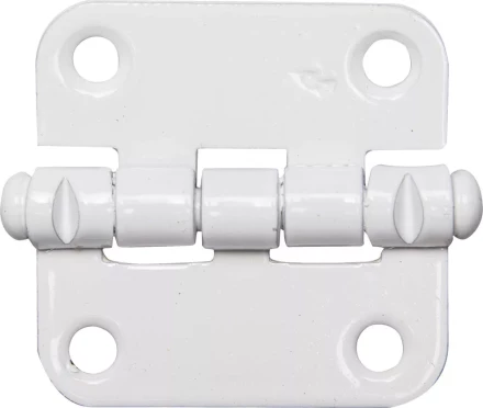 Петля накладная стальная &quot;ПН-40&quot;, цвет белый, универсальная, 40мм 37621-40 купить в Уфе